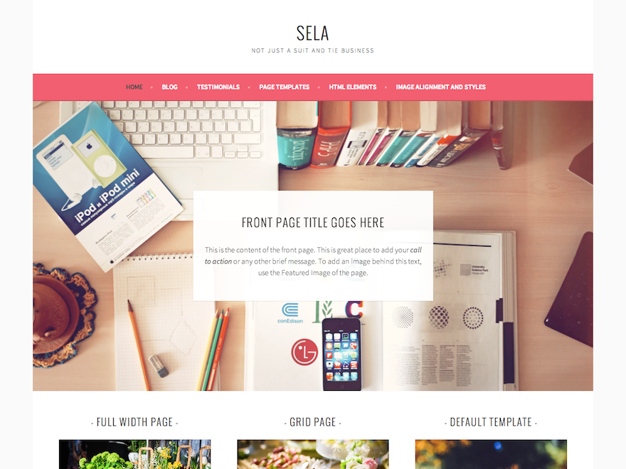 Sela for wordpress